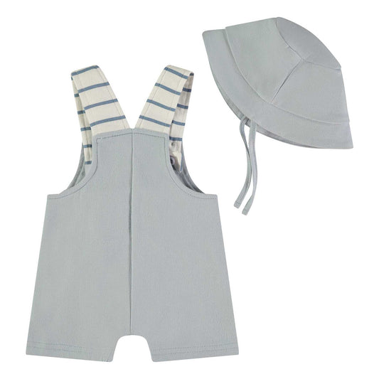 Conjunto peto y gorro Koala azul - BabyBol