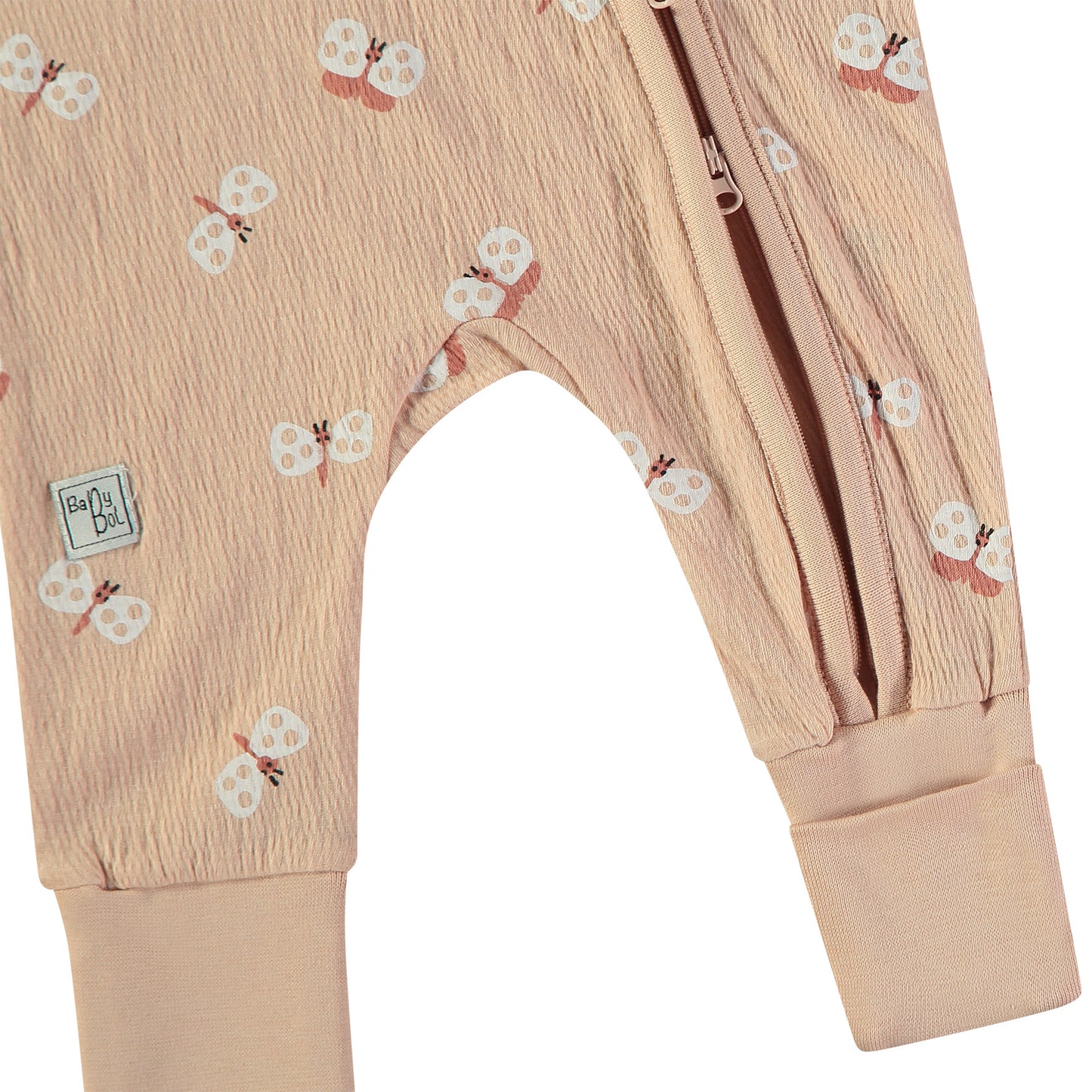 Pelele con cremallera Mariposas - BabyBol