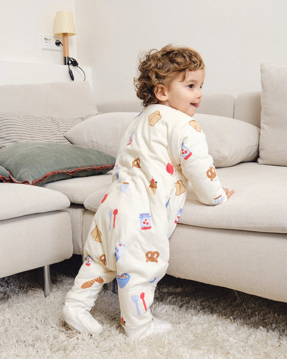 Pijama manta con mangas y calcetines antideslizantes Good Morning TOG 1 - Molis&co