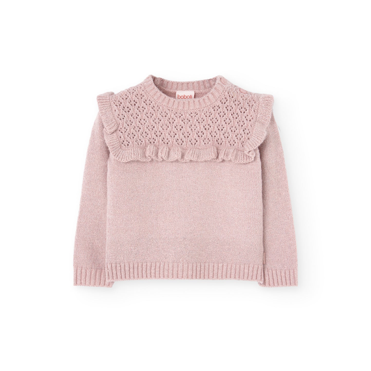 Jersey tricotosa rosa Pink Girl Boboli