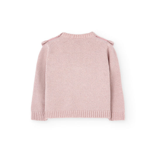 Jersey tricotosa rosa Pink Girl Boboli