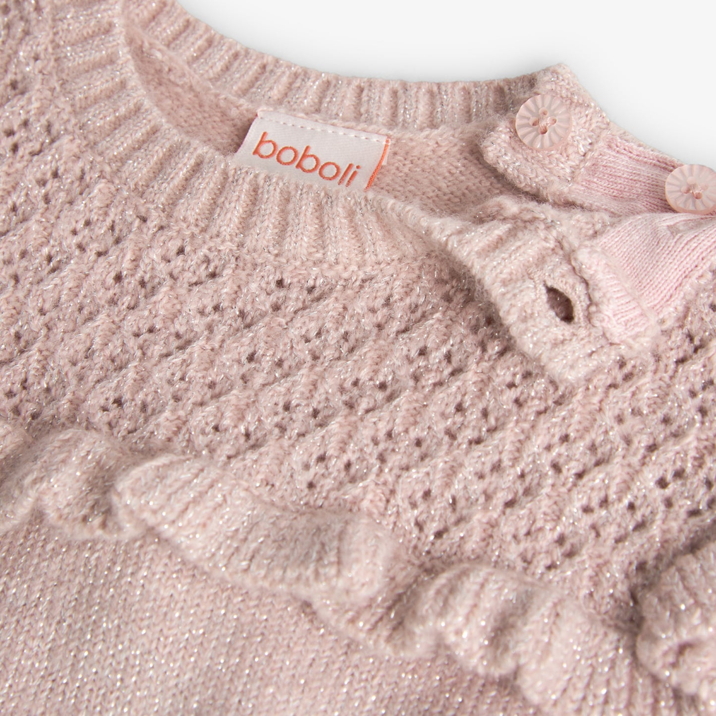 Jersey tricotosa rosa Pink Girl Boboli