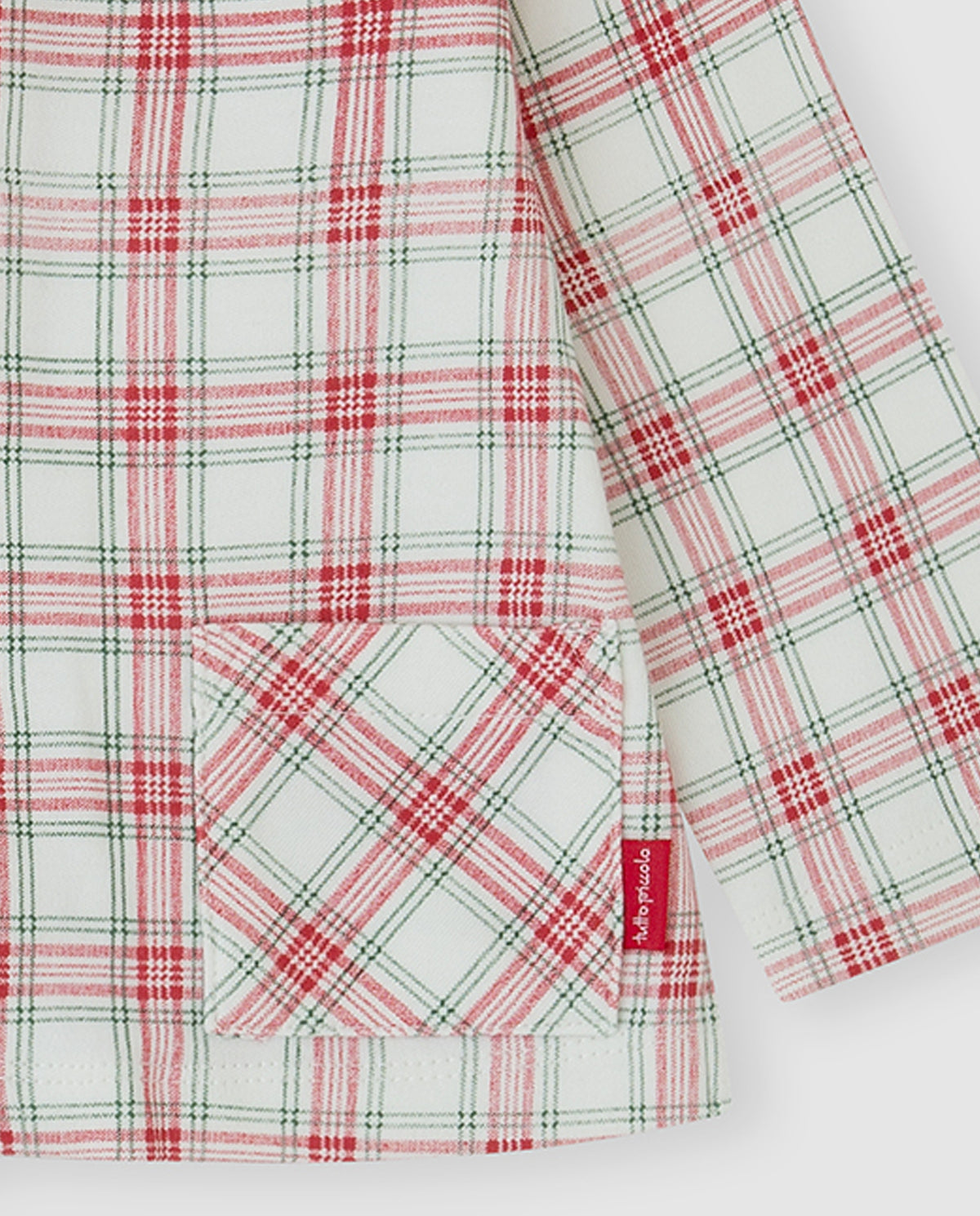 Pijama Niño Cuadros Rojo y Verde – Tutto Piccolo