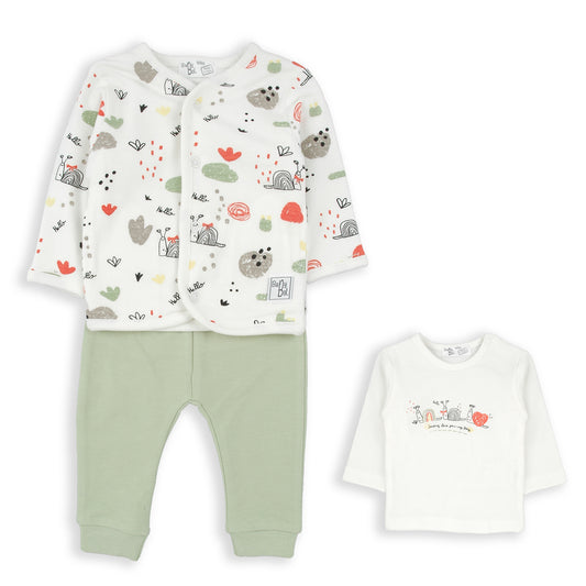 Chandal conjunto tres piezas Sending love - BabyBol