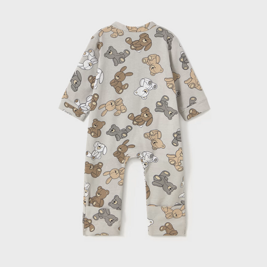 Pelele largo peluches pie convertible - Mayoral