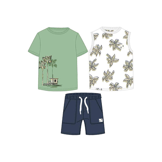 Conjunto niño 3 piezas laurel - Mayoral