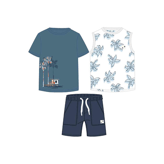 Conjunto niño 3 piezas regata - Mayoral