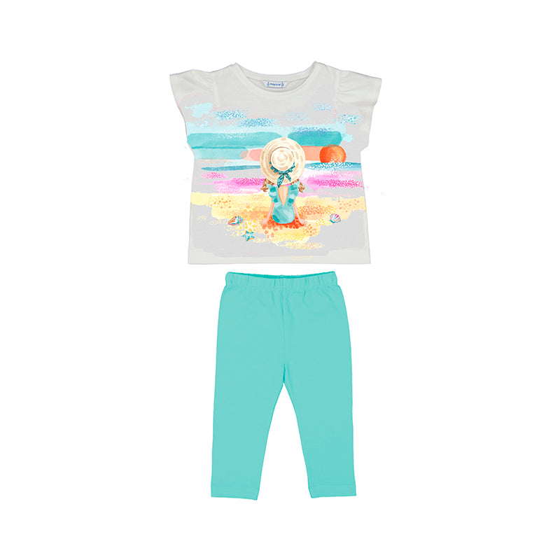 Conjunto legging y camiseta atardecer - Mayoral