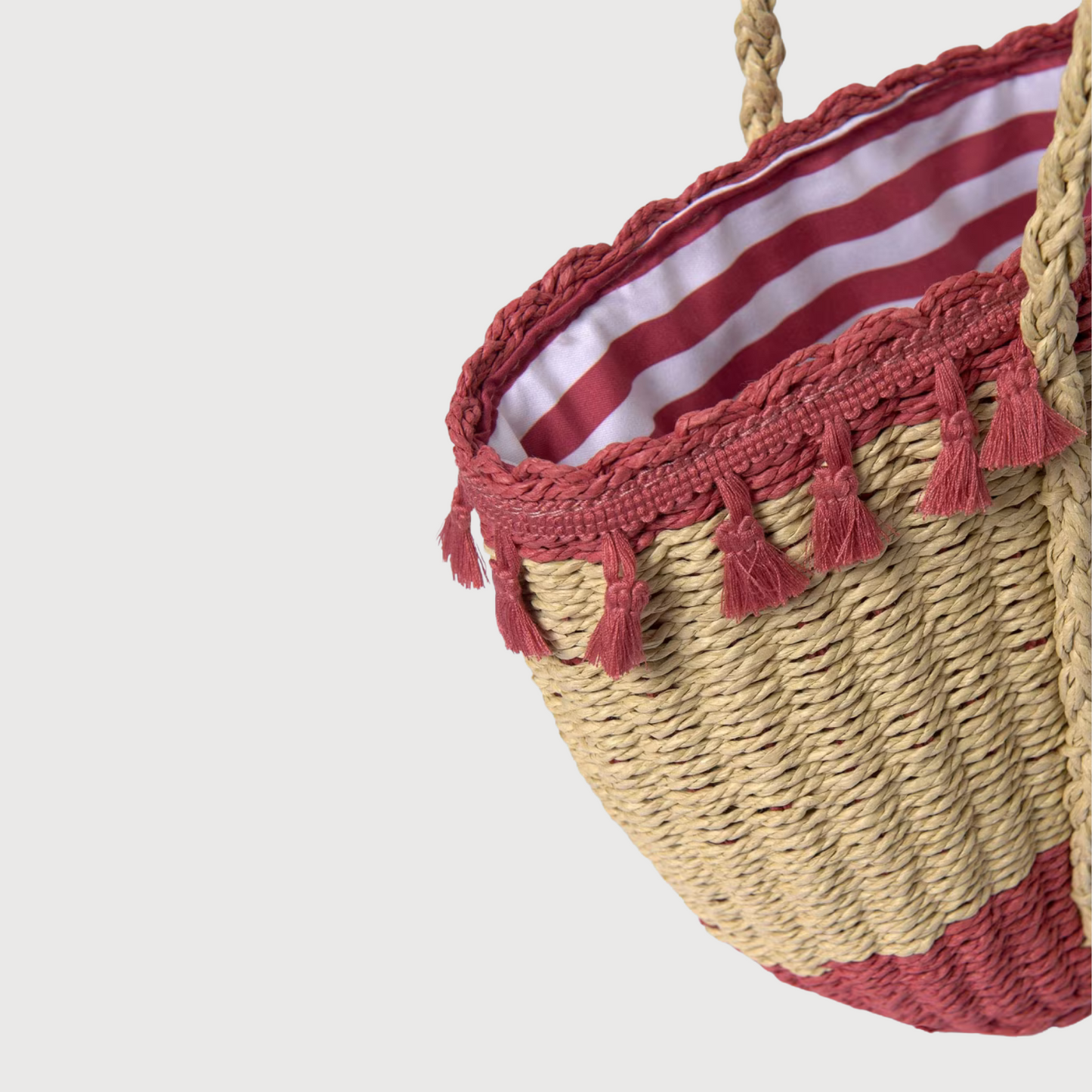 Bolso cesta terracota - Mayoral