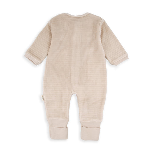 Pelele felpa beige - BabyBol