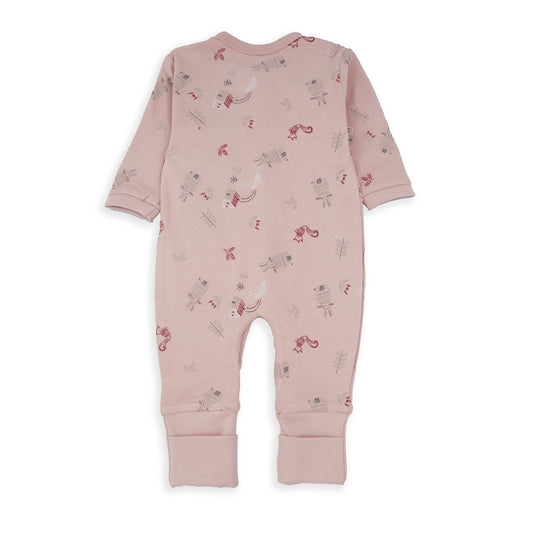 Pelele rosa Winter Wonderland - BabyBol