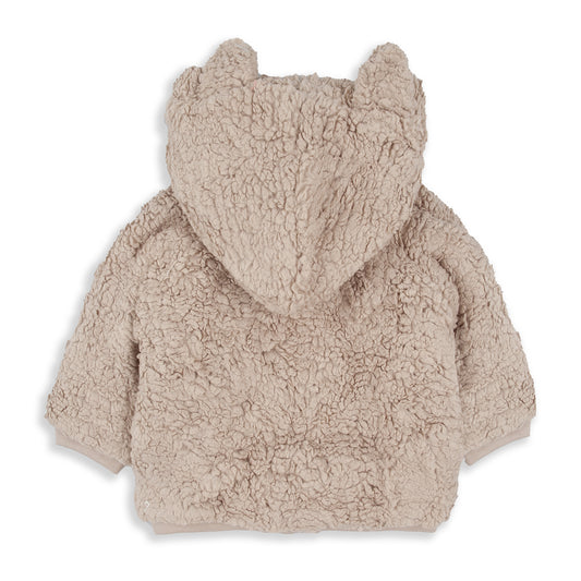 Chaqueta bebé borreguito beige - BabyBol