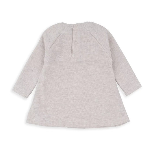 Vestido punto crema - BabyBol