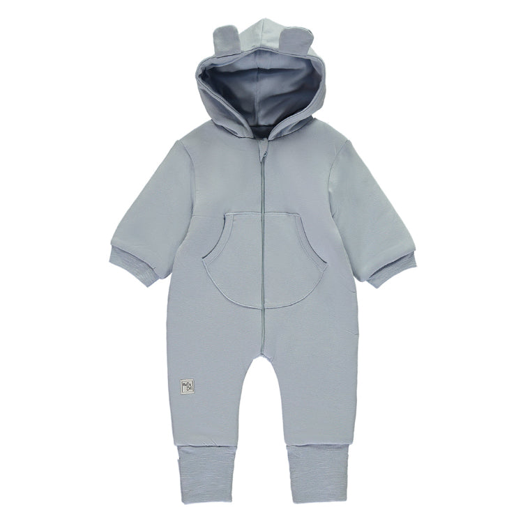 Pelele Abrigo Azul con Capucha y Orejitas – Babybol