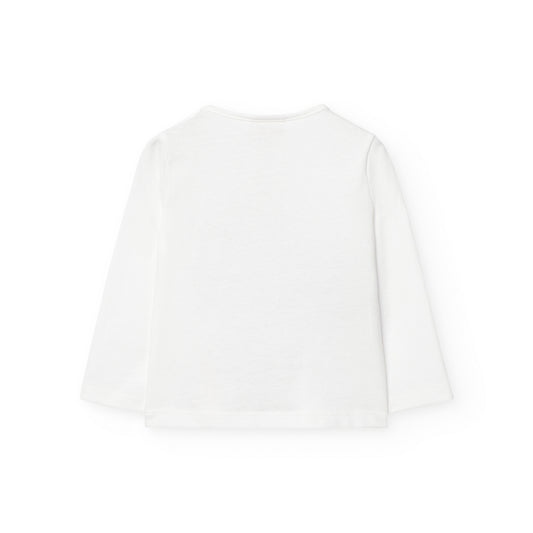 Camiseta muñeca blanca básica - Boboli