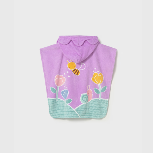Toalla playa con capucha bebé Abeja - Mayoral