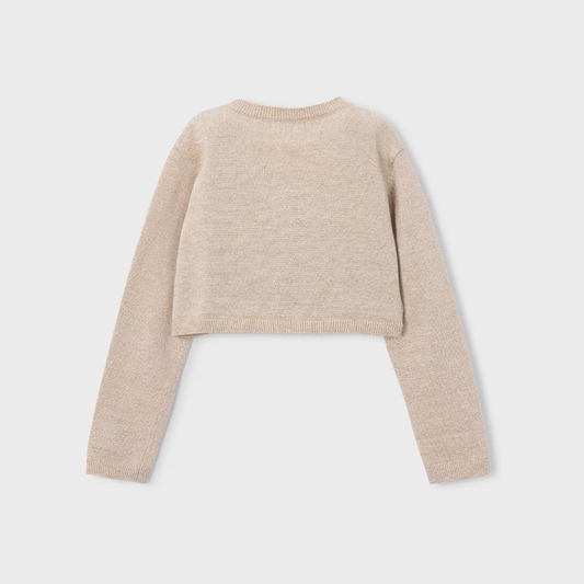 Rebeca tricot básica niña Arena - Mayoral