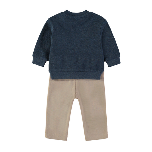 Conjunto Jersey Azul Marino y Pantalón "Explorer" – Babybol