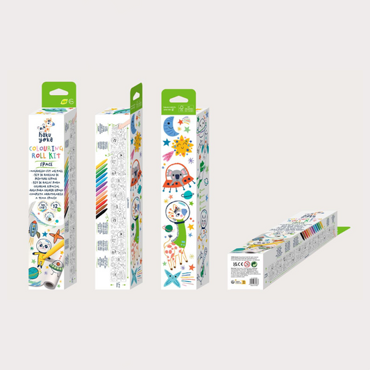 Kit de rollos para colorear Espacio Haku Yoka