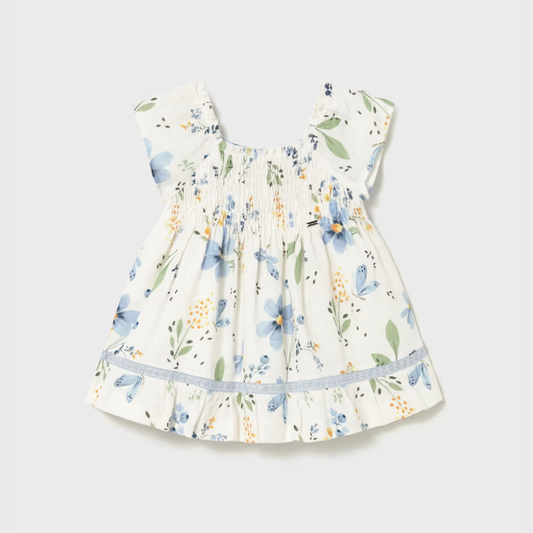 Vestido niña estampado Flores - Mayoral