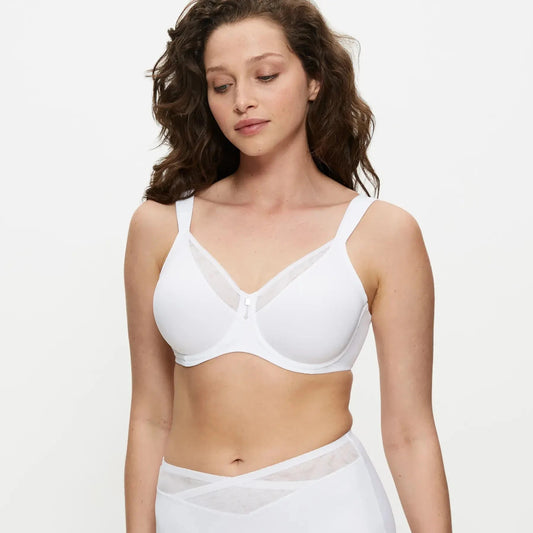 Sujetador con aros reductor True Shape Sensation W01 blanco - Triumph