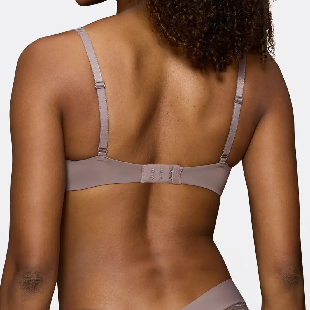 Sujetador con aros Body Meke-up Illusion Lace WP Pigeon Grey - Triumph