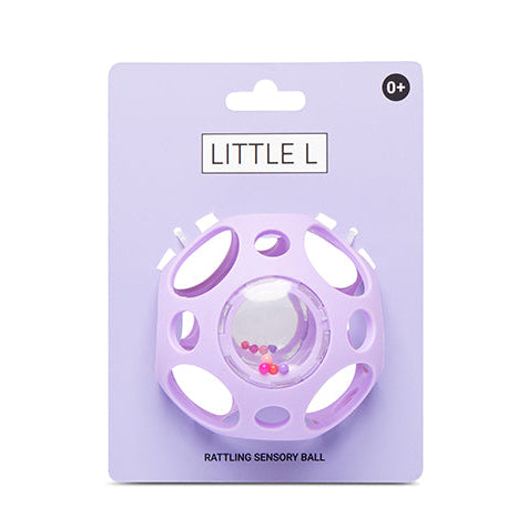 Rattling Sensory Ball Purple - Little L