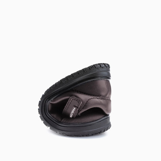 Zapatos colegiales niña barefoot marrón - Pablosky