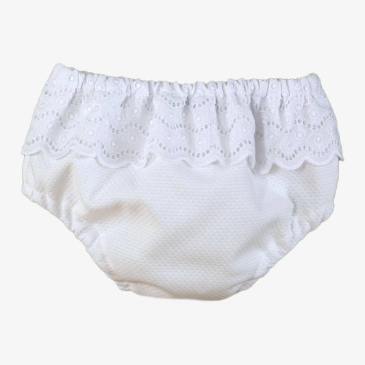 Braguita bebé blonda blanca Miranda