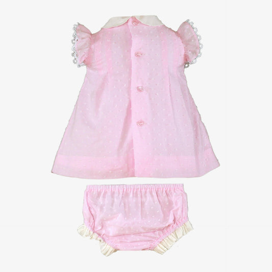 Vestido plumeti rosa Miranda