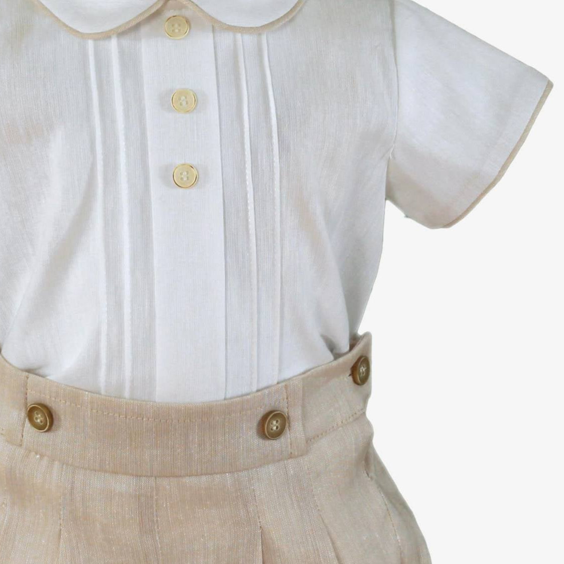 Conjunto bebe beige Miranda