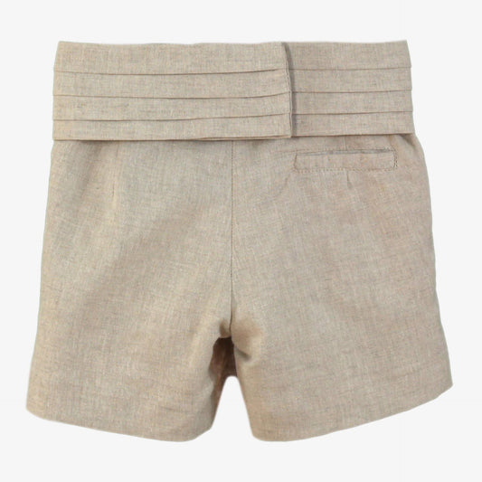 Pantalón corto niño cinturilla beige Miranda