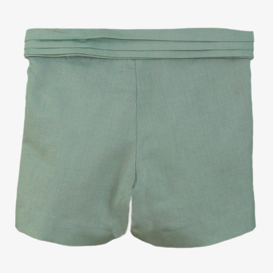 Pantalón corto niño cinturilla verde Miranda