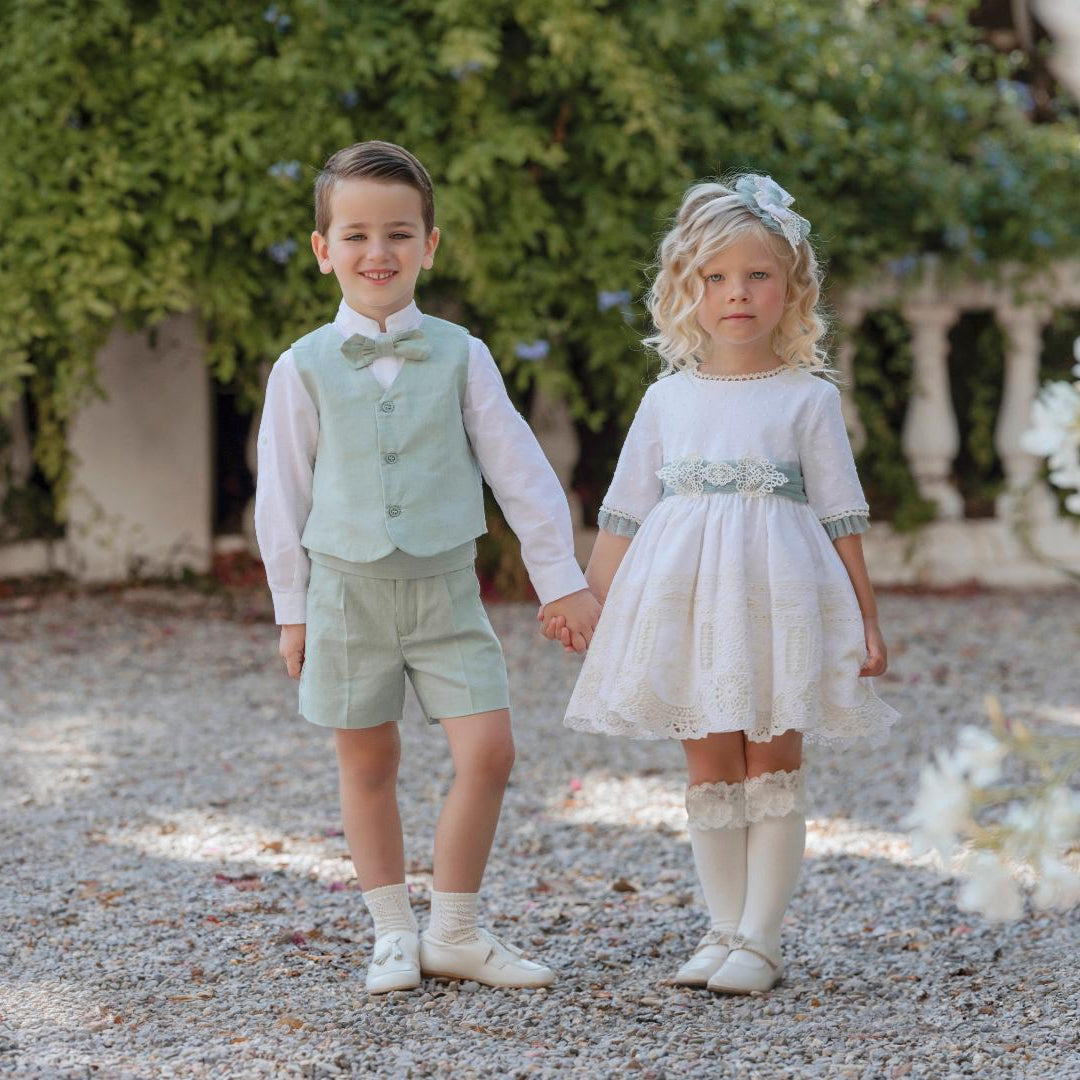 Chaleco niño verde Miranda