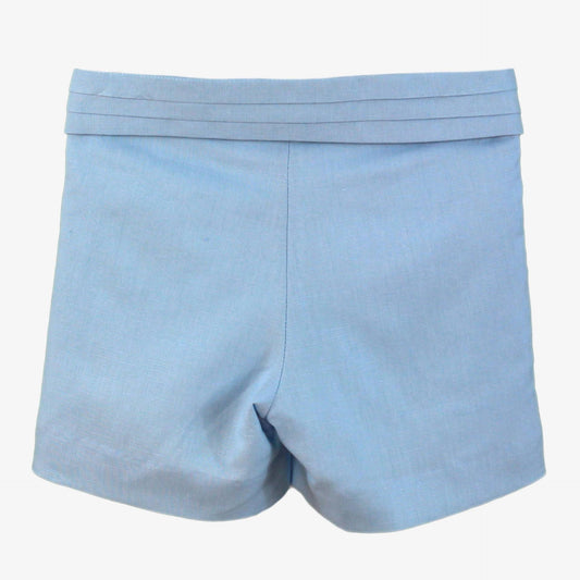 Pantalón corto niño cinturilla celeste Miranda