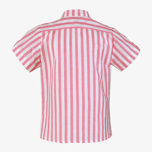 Camisa franjas frambuesas niño Miranda