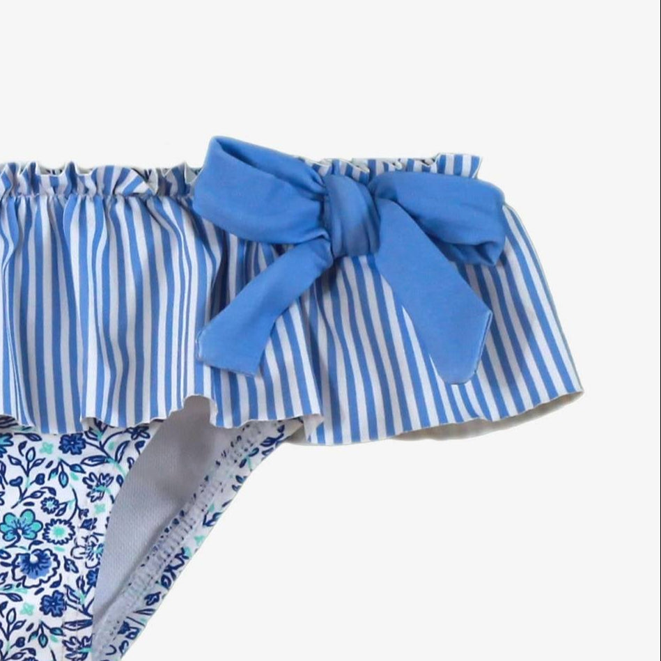 Braguita culetín bebé azul rayas Miranda