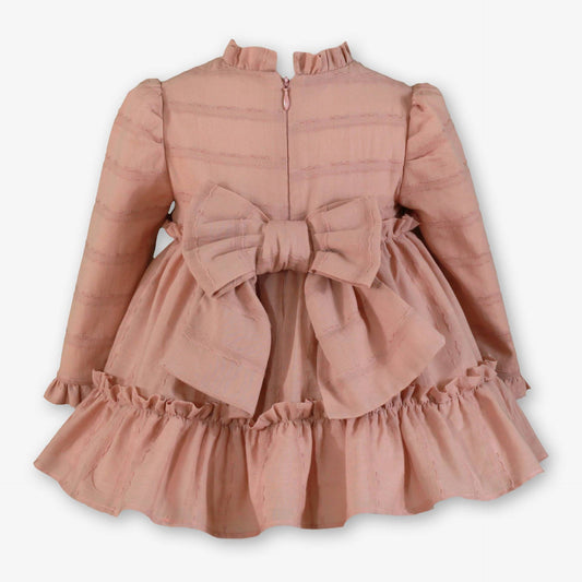 Vestido bebé ceremonia con aplique floral Dorothy - Miranda