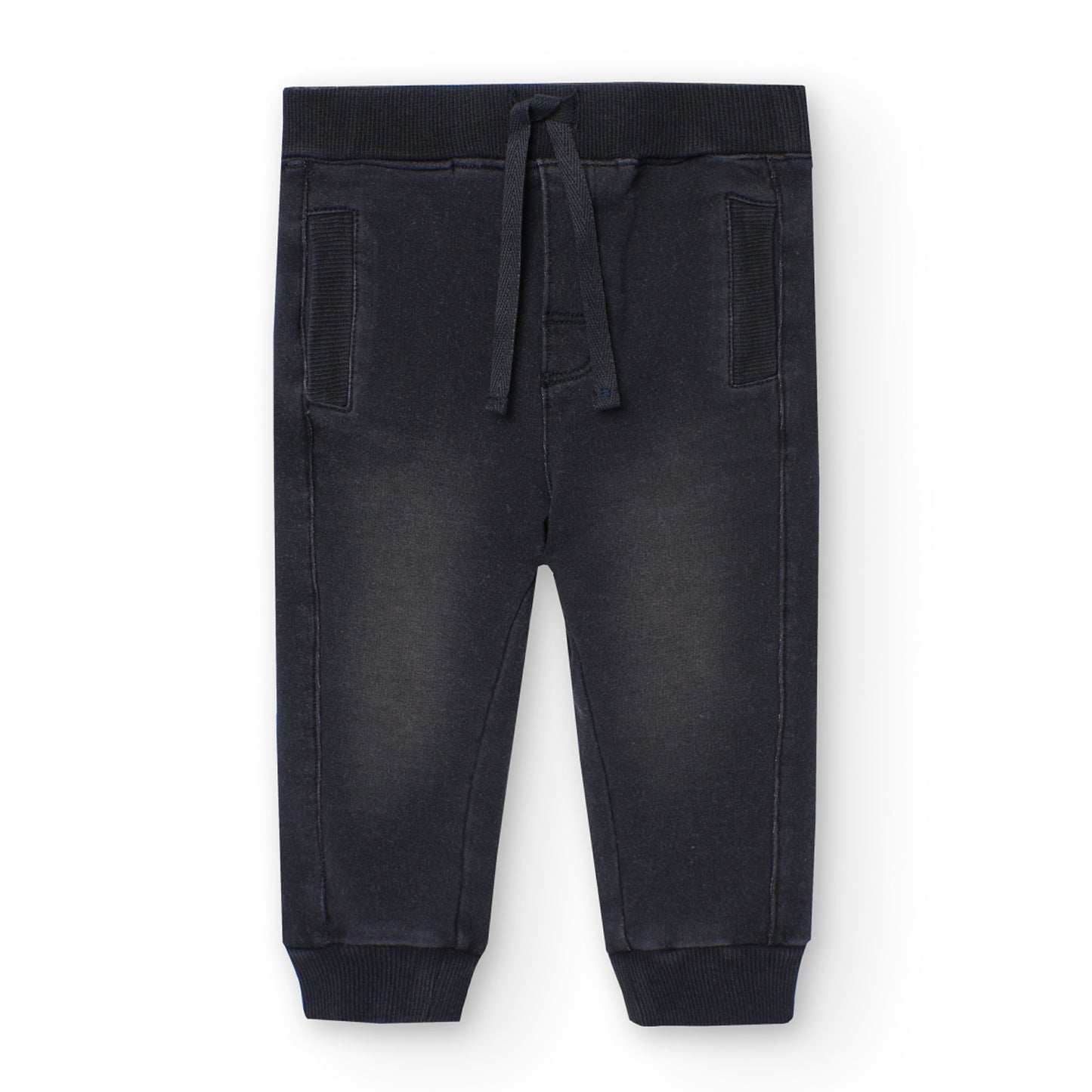Pantalón denim bolsillos black niño