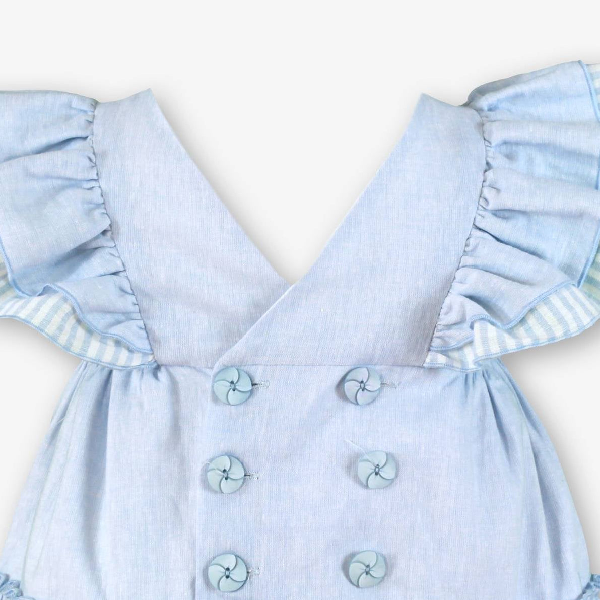 Vestido bebé Celeste Volante - Miranda