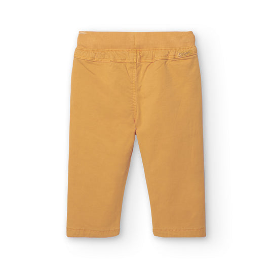 Pantalón mostaza básico niño - Boboli