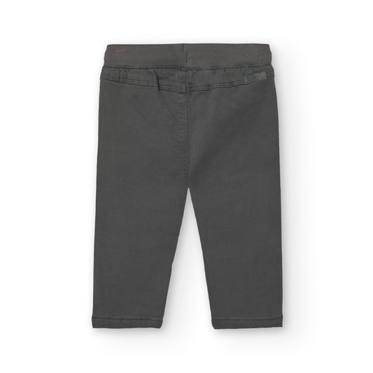 Pantalón antracita básico niño - Boboli