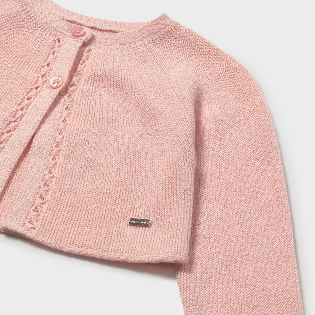 Rebeca tricot bebé niña rosa - Mayoral