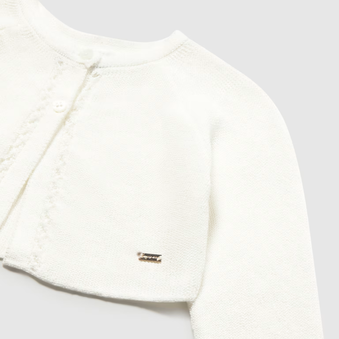 Rebeca tricot bebé niña crudo - Mayoral