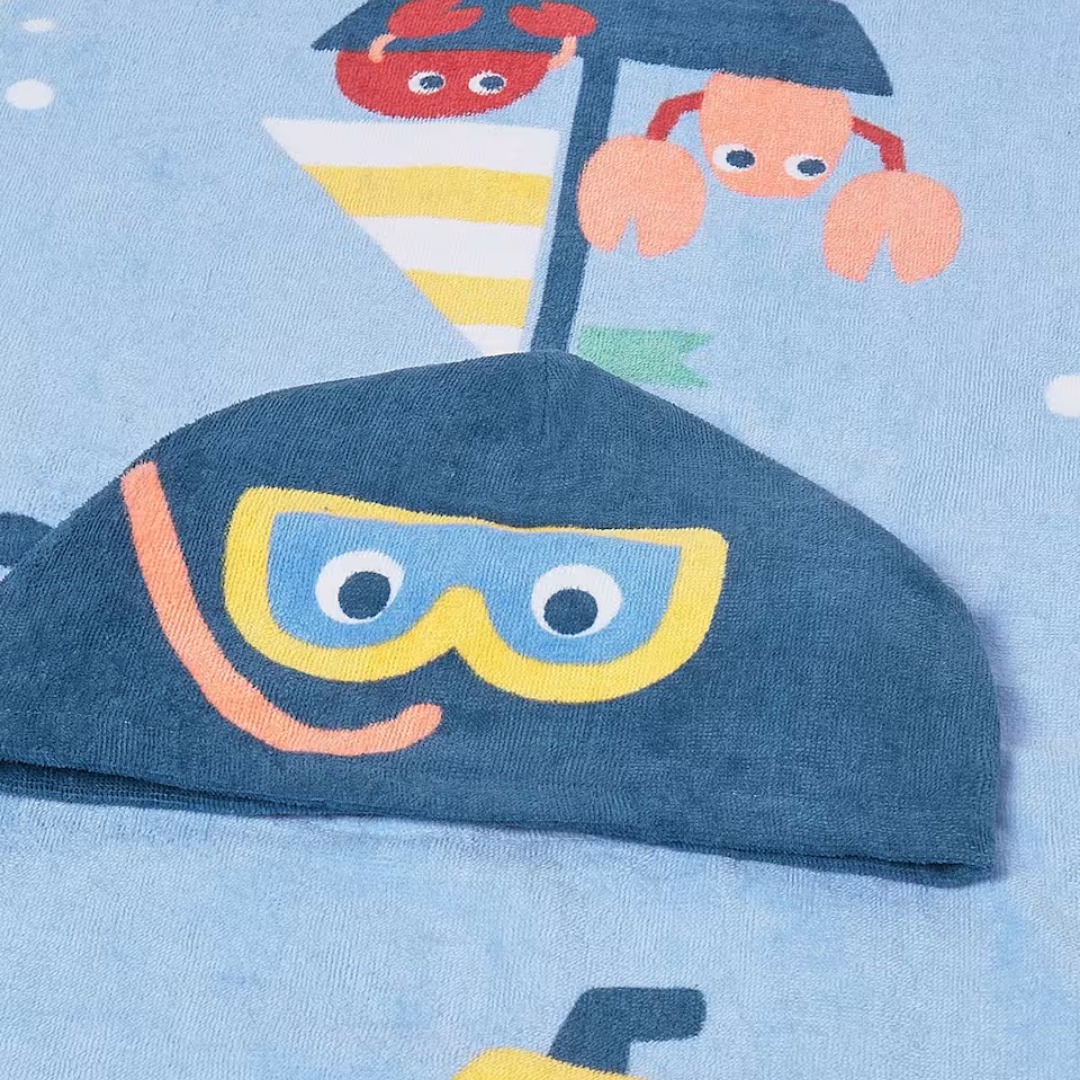 Toalla playa con capucha bebé Beach - Mayoral