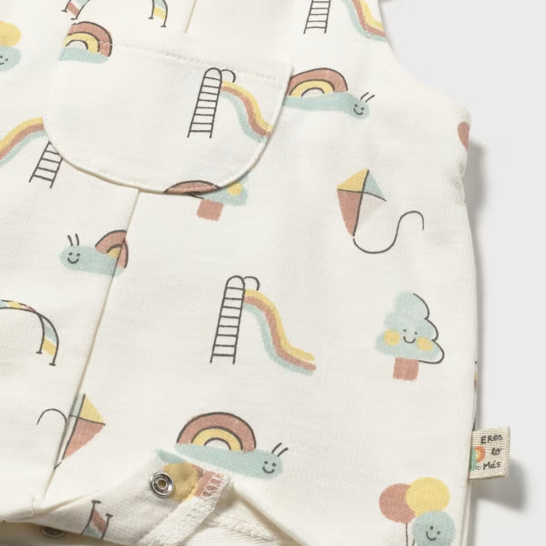 Peto beige tobogán bebé - Mayoral