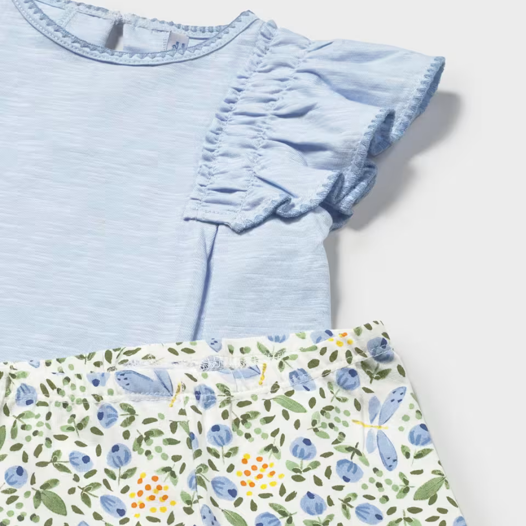 Conjunto bebé niña leggins Floreado - Mayoral