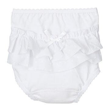 Braguita cubrepañal volante de plumeti Calamaro