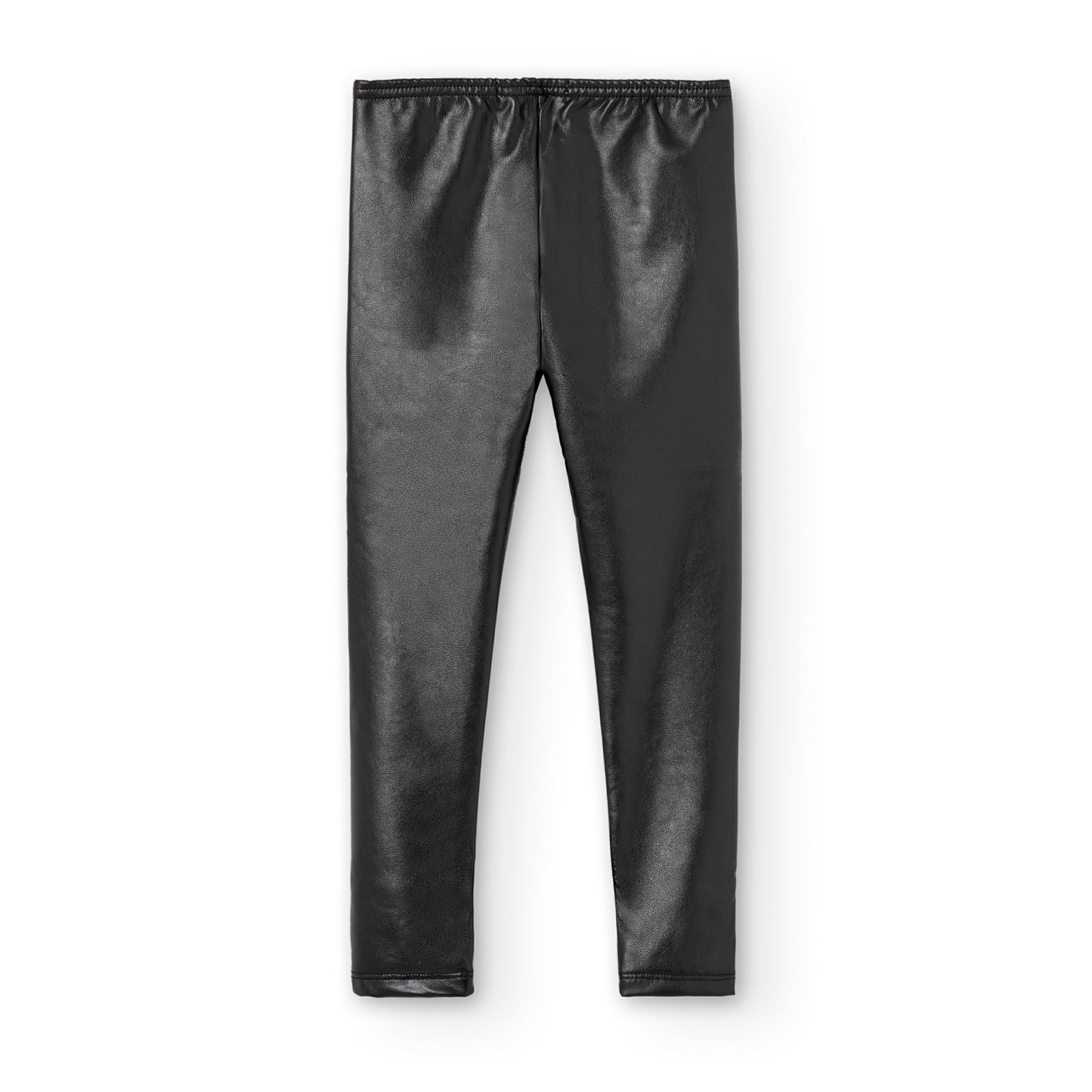Pantalón leggings polipiel black - Boboli