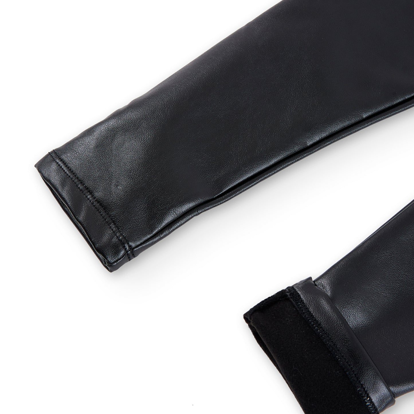 Pantalón leggings polipiel black - Boboli